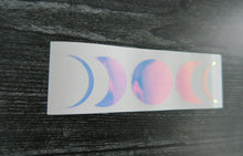 Load image into Gallery viewer, 5 Moon Phase Sailor Moon Boho Cresent Moon decal opal