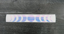 Load image into Gallery viewer, 9 Moon Phase Sailor Moon Boho Cresent Moon decal holographic opal