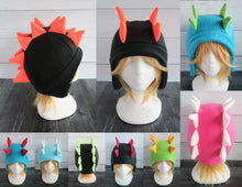 Load image into Gallery viewer, Dragon Double Spike Fleece Hat