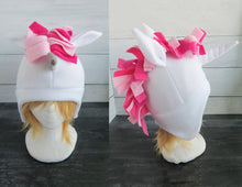 Load image into Gallery viewer, Pink Unicorn Fleece Hat