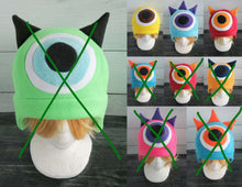 Load image into Gallery viewer, SALE on Select Horned/Non Horned Monster Fleece Hat