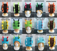 Load image into Gallery viewer, Stegosaurus Dinosaur Hat, Dino Double Spike Fleece Hat