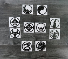 Load image into Gallery viewer, Individual Ronin Warriors/Samurai Troopers Armor Decal/Sticker