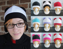 Load image into Gallery viewer, Panda Bear Fleece Hat - Customizable