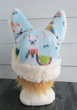 Load image into Gallery viewer, Llama or Alpaca Cat Fleece Hat - Sherpa Hat
