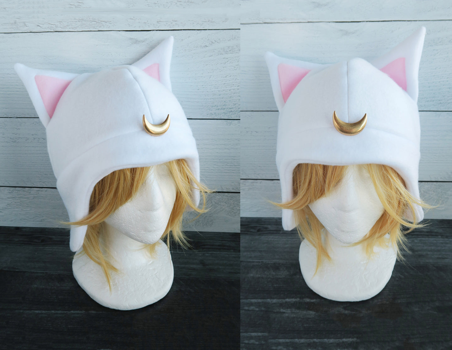 Artemis Sailor Moon cosplay costume cat Fleece Hat Sailor Venus Sailor V luna