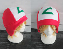 Load image into Gallery viewer, Pokemon Ash costume cosplay hat Halloween costume