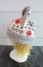 Load image into Gallery viewer, Aspen Christmas Cat Fleece Hat - Sherpa Hat