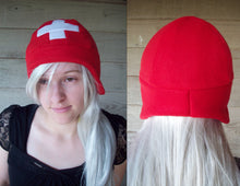 Load image into Gallery viewer, Swiss Flag Fleece Hat