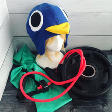 Load image into Gallery viewer, Roald Animal Crossing cosplay costume Penguin Fleece Hat New Horizons