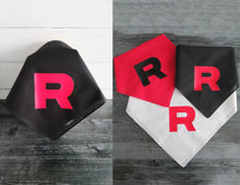 Load image into Gallery viewer, Pokemon Team Rocket trainer bandana cosplay costume bandana Halloween costume