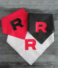 Load image into Gallery viewer, Pokemon Team Rocket trainer bandana cosplay costume bandana Halloween costume
