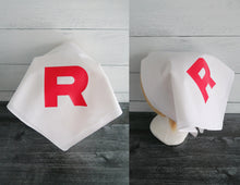 Load image into Gallery viewer, Pokemon Team Rocket trainer bandana cosplay costume bandana Halloween costume