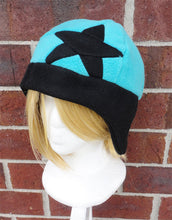 Load image into Gallery viewer, Sale - Black Star/Tsubaki Fleece Hat
