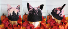 Load image into Gallery viewer, Deep Woods Cat Fleece Hat - Sherpa Hat