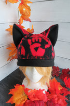 Load image into Gallery viewer, Bloody Hand Cat Fleece Hat