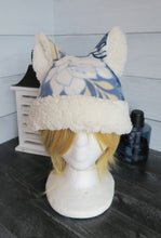 Load image into Gallery viewer, Hawaiian Cat Fleece Hat - Sherpa Hat
