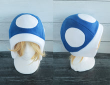 Load image into Gallery viewer, Mushroom and Toad Fleece Hat