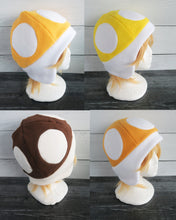 Load image into Gallery viewer, Mushroom and Toad Fleece Hat