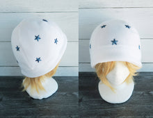 Load image into Gallery viewer, Star Fleece Hat - Metal Stars