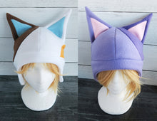 Load image into Gallery viewer, Calico Cat Fleece Hat