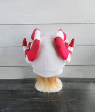 Load image into Gallery viewer, Candy Cane Sheep - Fleece Hat