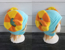 Load image into Gallery viewer, Custom Sheep Two-Toned Horns - Fleece Hat