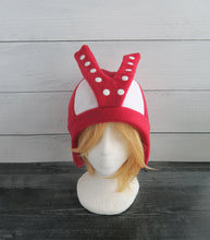 Load image into Gallery viewer, Celeste Animal Crossing cosplay costume Owl Fleece Hat New Horizons Blathers