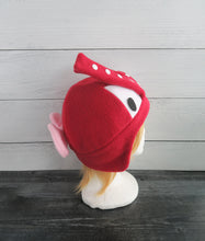 Load image into Gallery viewer, Celeste Animal Crossing cosplay costume Owl Fleece Hat New Horizons Blathers