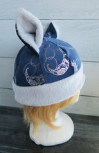 Load image into Gallery viewer, Celestial Cat  - Constellation Cat Fleece Hat - Sherpa Hat