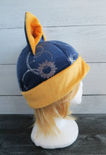 Load image into Gallery viewer, Celestial Cat  - Constellation Cat Fleece Hat - Sherpa Hat