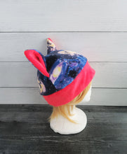 Load image into Gallery viewer, Space Cat - Cosmic Cat Fleece Hat - Sherpa Hat