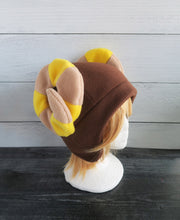 Load image into Gallery viewer, Curlos Animal Crossing cosplay costume Sheep Fleece Hat New Horizons