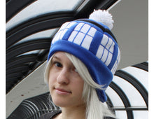 Load image into Gallery viewer, Police Box Fleece Hat