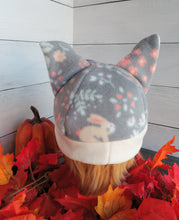 Load image into Gallery viewer, Deer Cat Fleece Hat - Sherpa Hat
