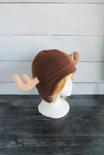 Load image into Gallery viewer, Reindeer or Deer Fleece Hat