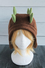 Load image into Gallery viewer, Stegosaurus Dinosaur Hat, Dino Double Spike Fleece Hat