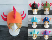 Load image into Gallery viewer, Dragon Double Horned Fleece Hat