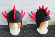 Load image into Gallery viewer, Dragon Double Horned Fleece Hat