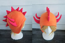 Load image into Gallery viewer, Dragon Double Horned Fleece Hat