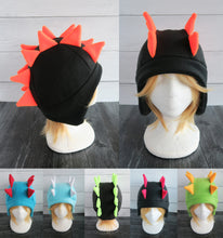 Load image into Gallery viewer, Dragon Double Spike Fleece Hat