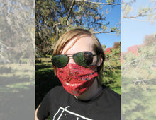 Load image into Gallery viewer, Dragon Fire Face Mask - Washable
