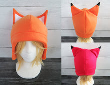 Load image into Gallery viewer, Fox Fleece Hat