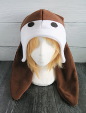 Load image into Gallery viewer, Genji Animal Crossing cosplay costume Bunny Fleece Hat New Horizons