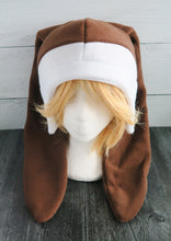 Load image into Gallery viewer, Genji Animal Crossing cosplay costume Bunny Fleece Hat New Horizons