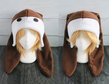 Load image into Gallery viewer, Genji Animal Crossing cosplay costume Bunny Fleece Hat New Horizons