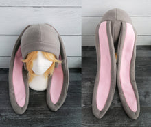 Load image into Gallery viewer, Long Eared Bunny Fleece Hat