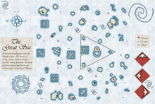 Load image into Gallery viewer, Windwaker Great Sea Map Print