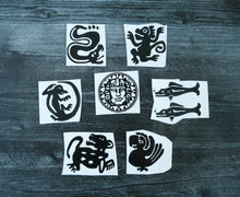 Load image into Gallery viewer, Individual Mayan Animal Decal/Vinyl Sticker