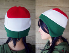 Load image into Gallery viewer, Candy Cane Fleece Hat
